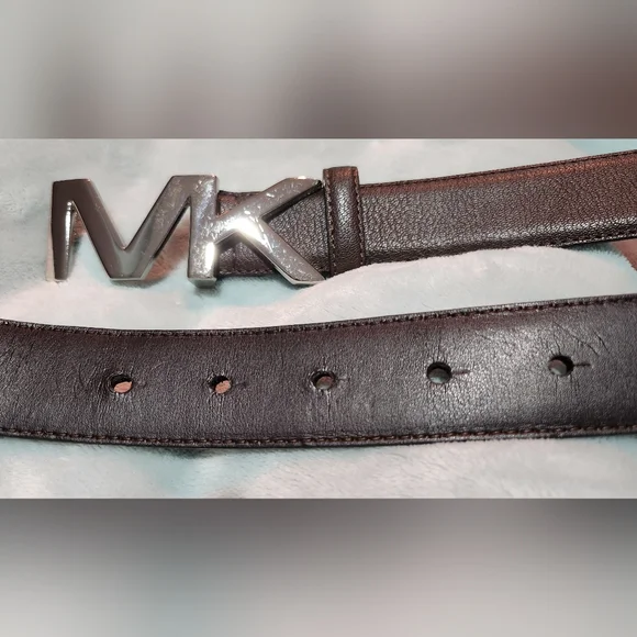 0018. Pre-loved Michael Kors men's brown belt - Picture 1 of 4